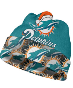 Miami Dolphins Wool Beanies