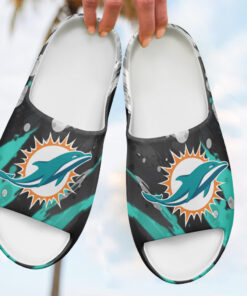 Miami Dolphins NFL Yeezy Slipper