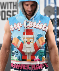 Minecraft Sleeveless Hoodie