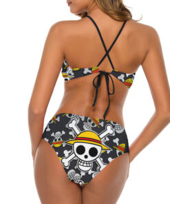 One Piece-Straw Hat Pirates Women’s Cami Keyhole One-piece Swimsuit