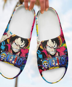 One Piece Anime Yeezy Slipper