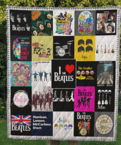 The Beatles Band Quilt Blanket