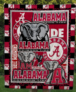 Alabama crimson Fleece Blanket – Gift For Christmas