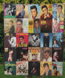 Elvis Presley Quilt Blanket