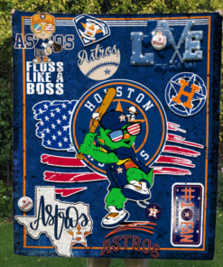 Houston Astros Fleece Blanket – Gift For Christmas