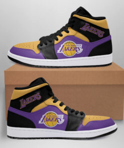 Los Angeles Lakers Jordan Sneakers