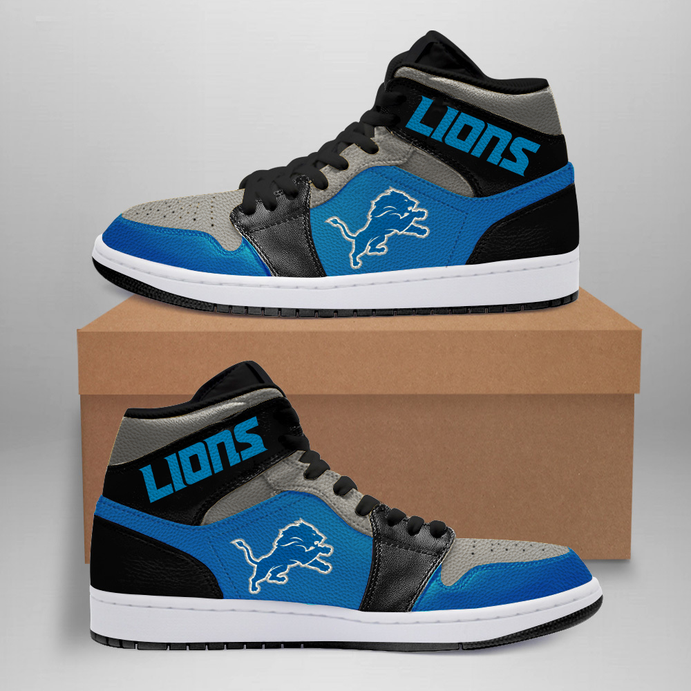 Detroit Lion Jordan Sneakers