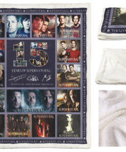 15 Years Of SuperNatural Quilt Blanket