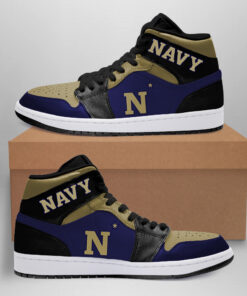 Navy Midshipmen Jordan Sneakers