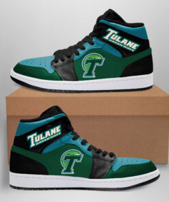 Tulane Green Wave Jordan Sneakers