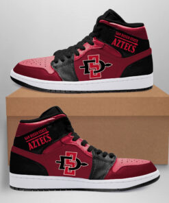 San Diego State Aztec Jordan Sneakers