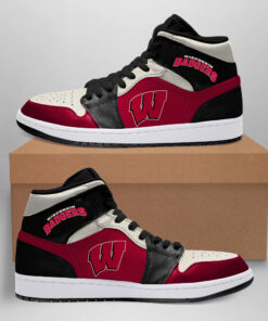 Wisconsin Badgers Jordan Sneakers