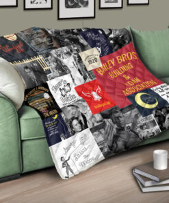 It’s a Wonderful Life Quilt Blanket – Best Idea For Christmas Gift xz