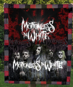 Motionless in White Fleece Blanket & Quilt