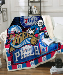 Philadelphia 76ers Fleece Blanket – Gift For Christmas