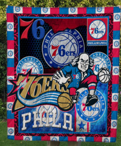 Philadelphia 76ers Fleece Blanket – Gift For Christmas