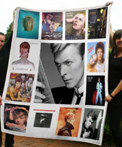 David Bowie Quilt Blanket