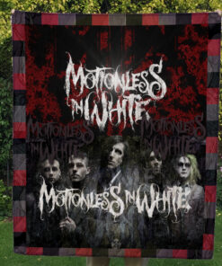 Motionless in White Fleece Blanket & Quilt