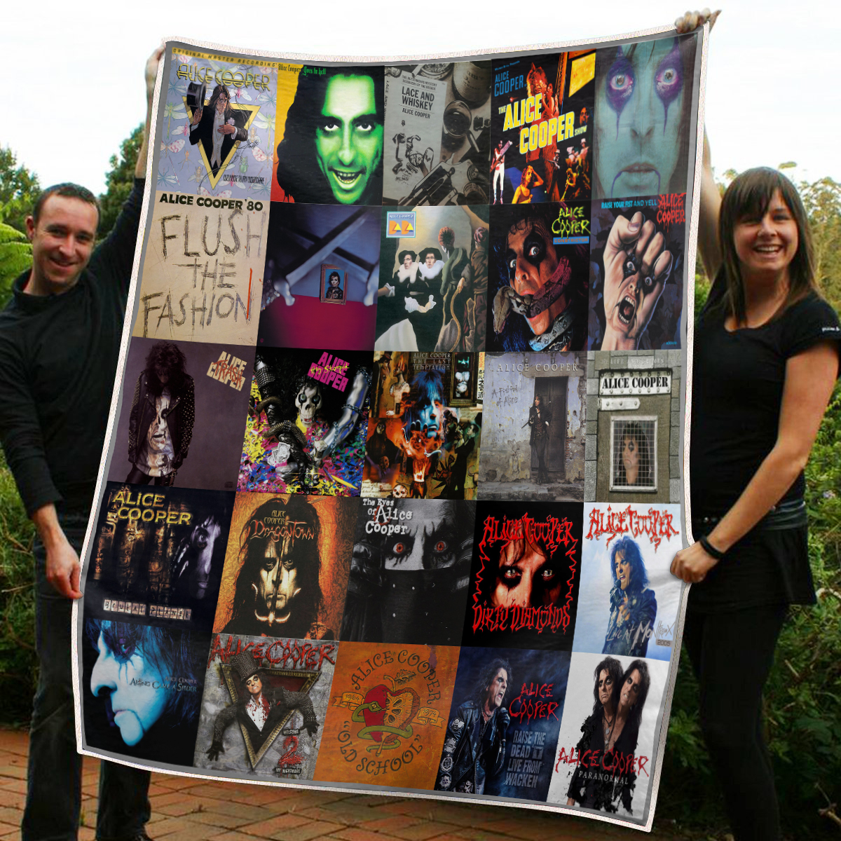 The Vampire Diaries Quilt Blanket