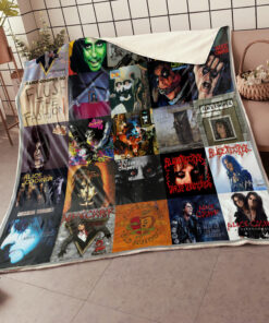 Alice Cooper Quilt Blanket