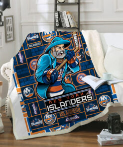 New York Islanders Quilt & Fleece Blanket – Gift For Christmas