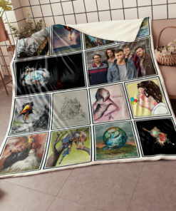 Circa Survive Album Covers Quilt Blanket