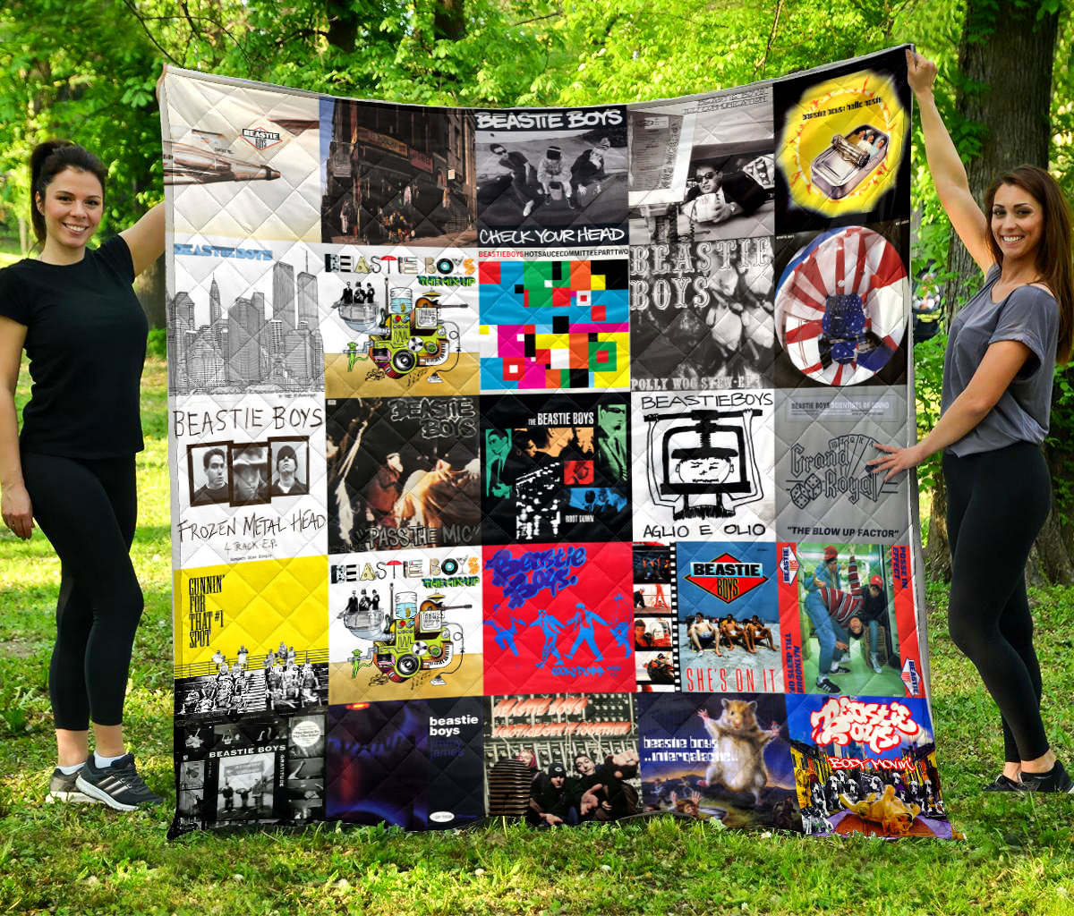 Beastie Boys Album Covers Quilt Blanket