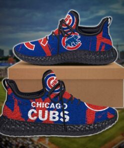 Chicago Cubs Yeezy Sneakers Shoes