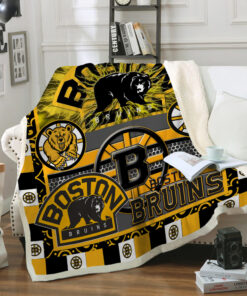 Boston Bruins Fleece Blanket – Gift For Christmas