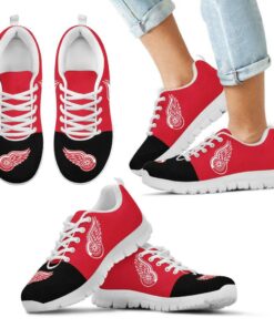 Two Colors Aparted Detroit Red Wings Sneakers