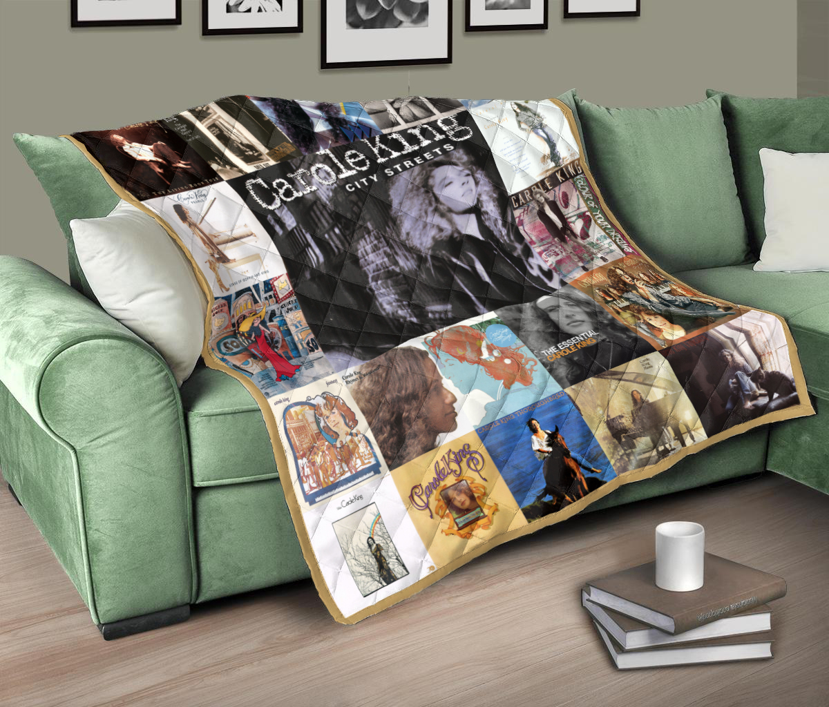 Carole King Albums Quilt Blanket