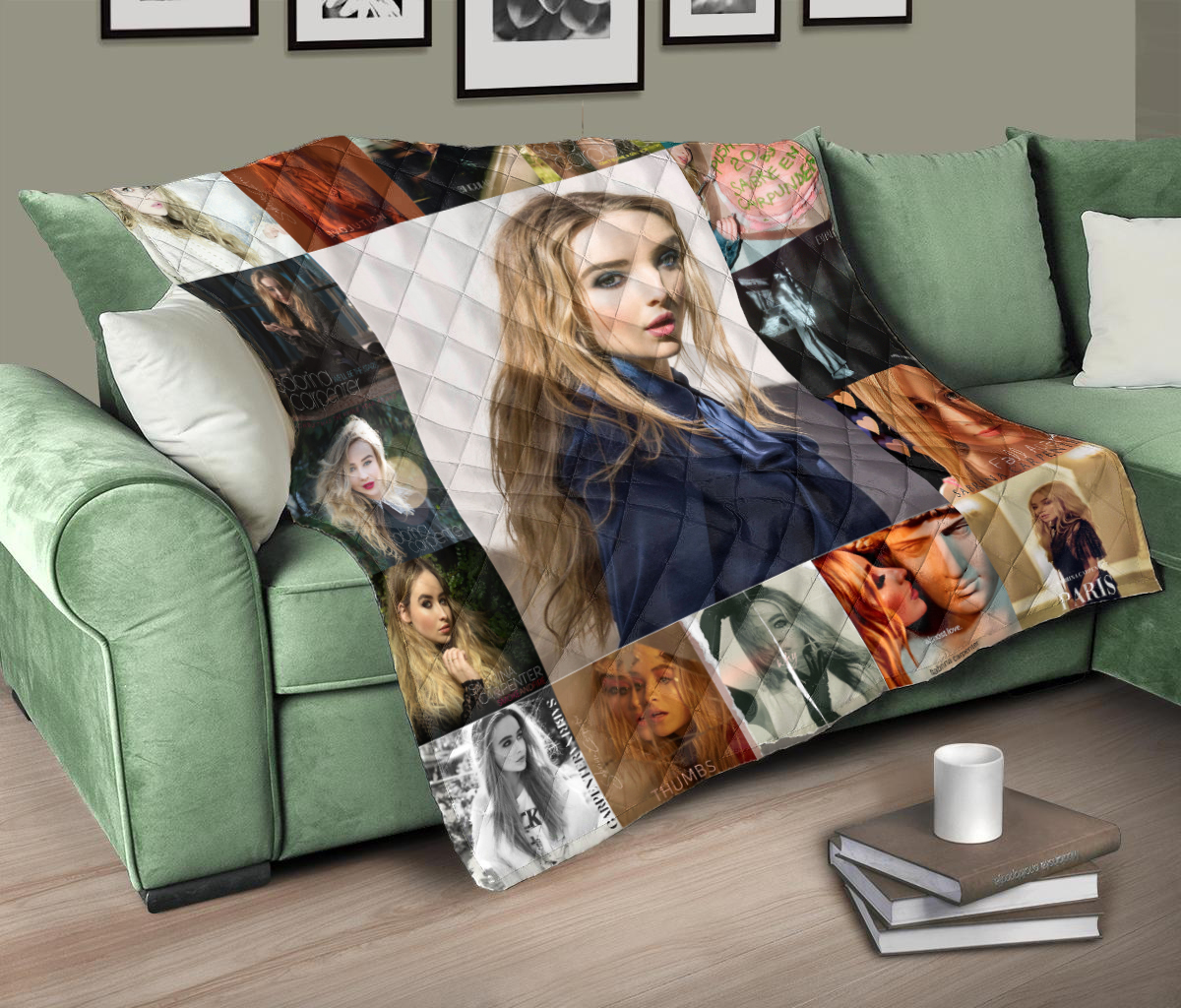 Sabrina Carpenter Quilt Blanket