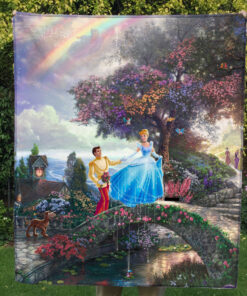 Cinderella Fleece Blanket – Gift For Christmas #1