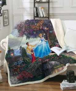 Cinderella Fleece Blanket – Gift For Christmas #1