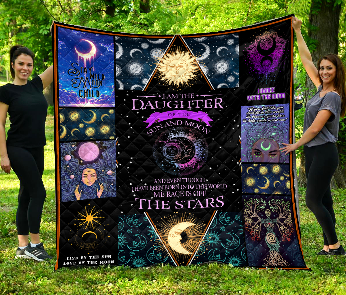 Daughter Of Sun And Moon Quilt