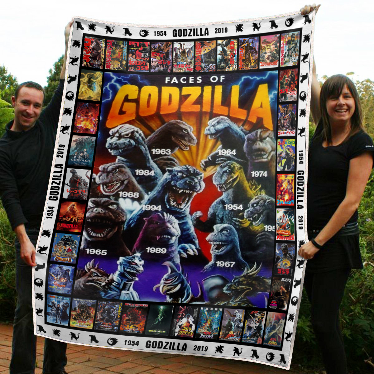 ADU- Godzilla Quilt Blanket