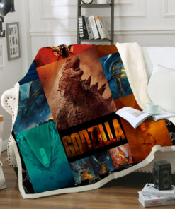 Godzilla Fleece Blanket