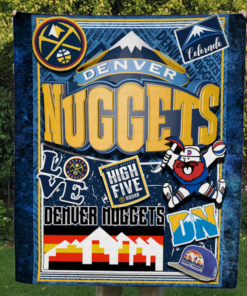 Denver Nuggets Fleece Blanket – Gift For Christmas