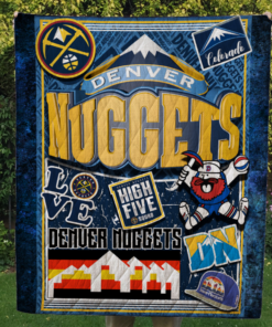 Denver Nuggets Fleece Blanket – Gift For Christmas