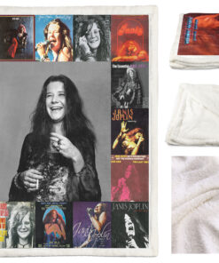 Janis Joplin Quilt Blanket