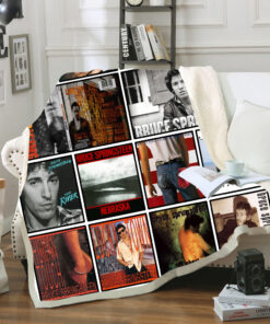 Bruce Springsteen Quilt Blanket #1