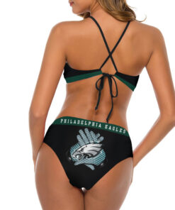 Philadelphia Eagles Women’s Cami Keyhole One-piece Swimsuit