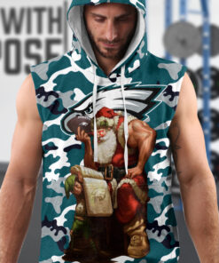 Philadelphia Eagles 2 Sleeveless Hoodie