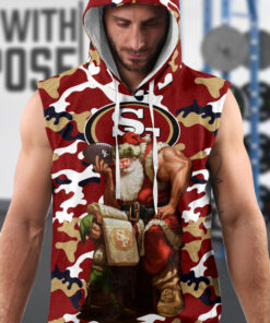 San Francisco 49ers 2 Sleeveless Hoodie