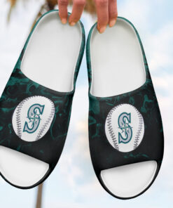 Seattle Mariners MLB Yeezy Slipper