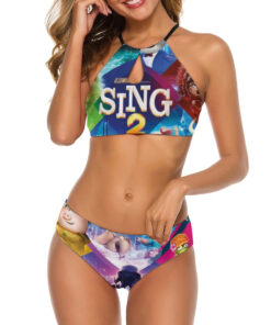 Sing 2 Women’s Cami Keyhole One-piece Swimsuit