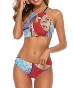 Spider-Man Homecoming Women’s Cami Keyhole One-piece Swimsuit