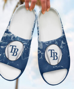 Tampa Bay Rays MLB Yeezy Slipper