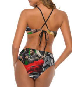 The Fast and The Furious 9 Women’s Cami Keyhole One-piece Swimsuit