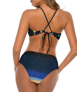 The Galaxy Women’s Cami Keyhole One-piece Swimsuit